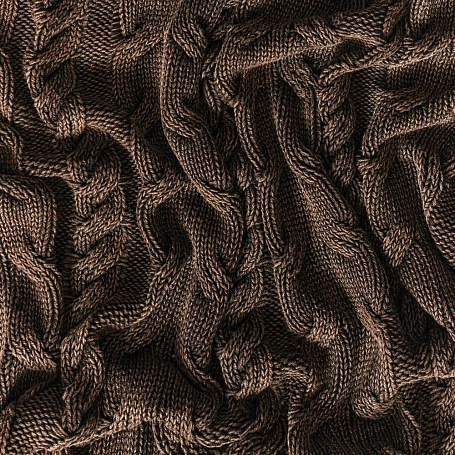 Плед Hygge, коричневый