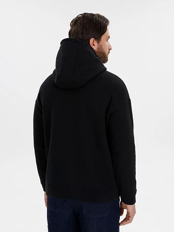Худи оверсайз унисекс Snuggie, черное