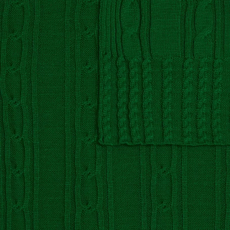 Плед Remitti, глубокий зеленый
