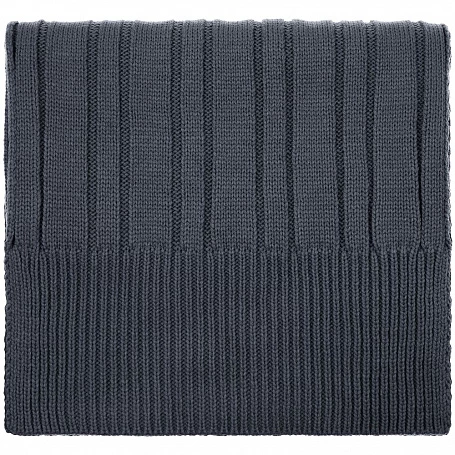 Шарф Knit Beat, серый (графит)