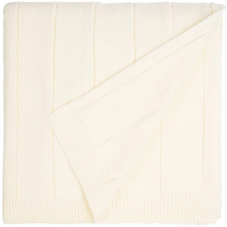 Плед Bambolay, молочно-белый