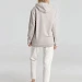 Толстовка с капюшоном унисекс Hoodie, дымчато-серая