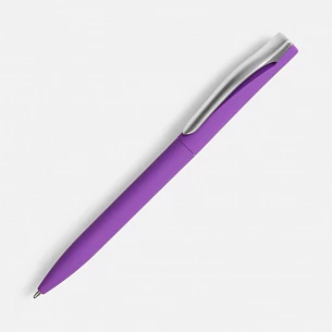 Ручка шариковая Pin Soft Touch, ver.2, фиолетовая