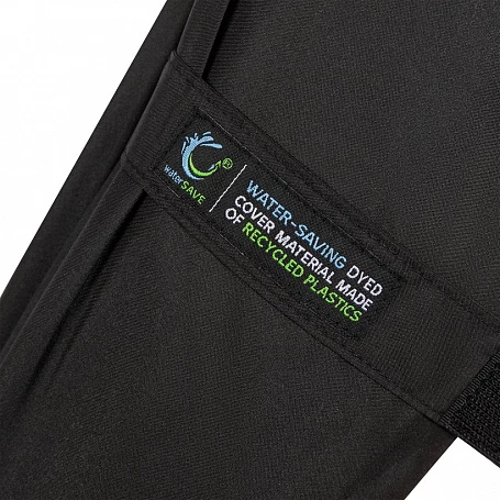 Зонт-трость с цветными спицами Color Style, зеленое яблоко, с черной ручкой