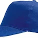 Бейсболка Sunny, ярко-синяя с белым