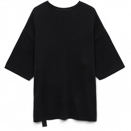 Джемпер с коротким рукавом Siluetti Volumica, черный