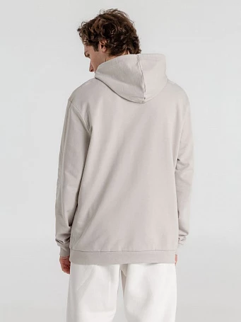 Толстовка с капюшоном унисекс Hoodie, дымчато-серая