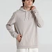 Толстовка с капюшоном унисекс Hoodie, дымчато-серая