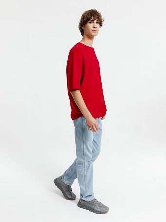 Джемпер с коротким рукавом Siluetti Volumica, красный