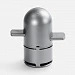 Bluetooth-колонка с беспроводной зарядкой Droid, серая
