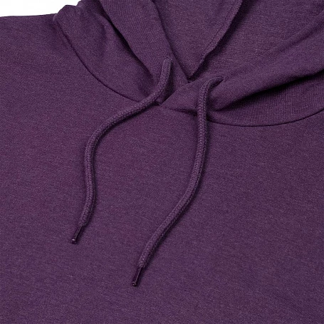 Толстовка с капюшоном унисекс Hoodie, фиолетовый меланж