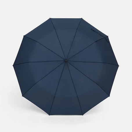 Зонт складной Cloudburst в подарочной упаковке, темно-синий