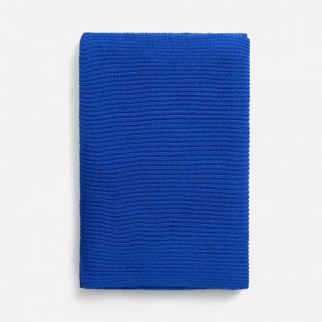 Шарф Nobilis Mono, синий (аква)