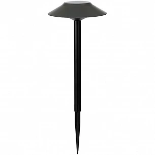 Светильник на солнечной батарее Ufology, темно-серый (графит)