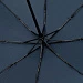 Зонт складной Smooth Move с плавным закрытием, темно-синий