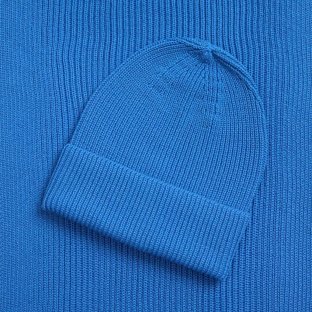 Шарф Nobilis Mono, ярко-синий