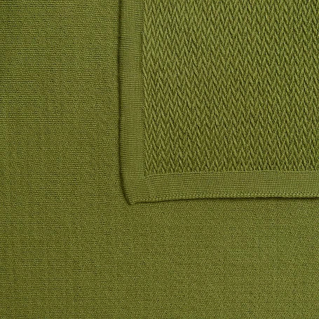 Плед Ornato, зеленый (лавровый)