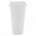Стакан с крышкой Color Cap White, белый