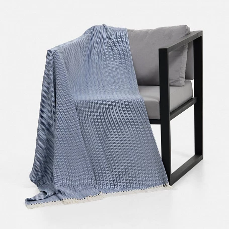 Плед Landour, синий