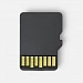 Органайзер для карт памяти и SIM с кардридером Multitask, черный