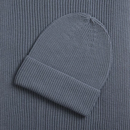 Шарф Nobilis Mono, серый (стальной)