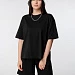 Футболка оверсайз женская Boxy Women, синяя (джинс)