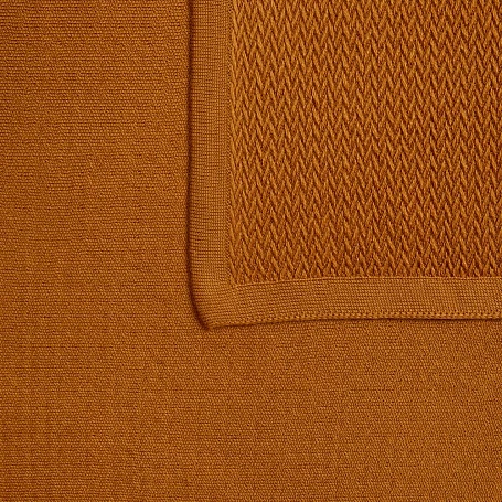 Плед Ornato, оранжевый (светлое золото)