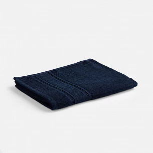 Полотенце махровое Terrychic, среднее, темно-синее