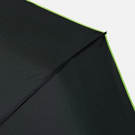 Зонт складной Edgeline, зеленое яблоко