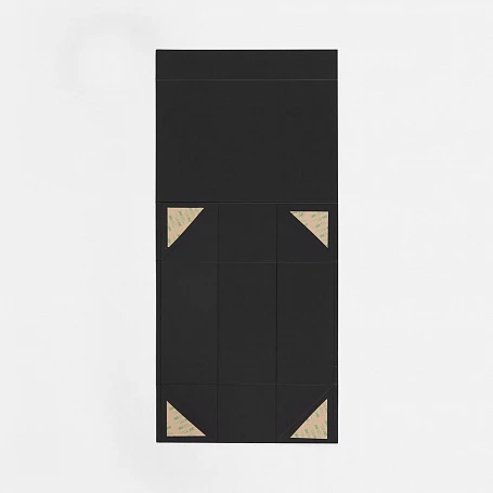 Коробка складная Quadra Fold, черная
