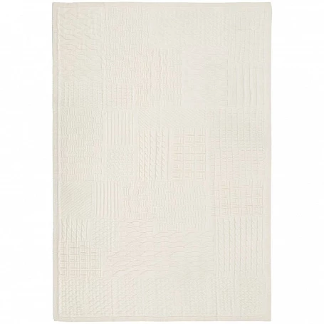 Плед Snippet, молочно-белый