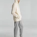 Толстовка с капюшоном унисекс Hoodie, светло-желтая
