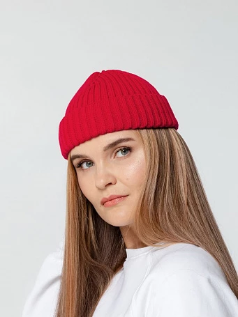 Шапка Hipsta, ярко-красная