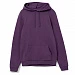 Толстовка с капюшоном унисекс Hoodie, фиолетовый меланж