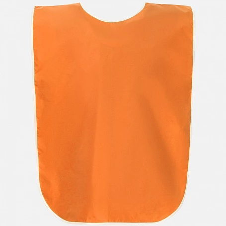 Манишка Member, оранжевая с белым