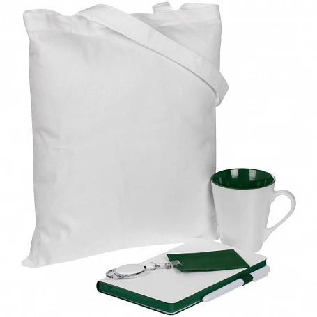 Набор Welcome Pack, зеленый с белым