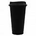 Стакан с крышкой Color Cap Black, черный