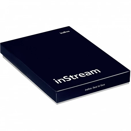 Обложка для паспорта inStream, серая