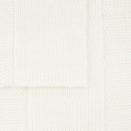 Плед Rombus, молочный (белый)