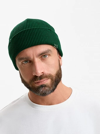 Шапка Ribelle, темно-зеленая (хвойная)