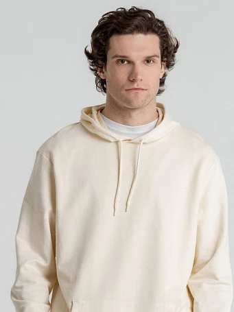 Толстовка с капюшоном унисекс Hoodie, светло-желтая