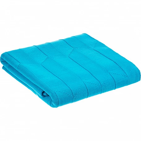 Плед Rombus, бирюзовый