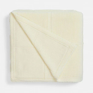 Плед Chainfield, белый (молочный)