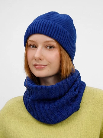 Снуд ComFleece, темно-синий (кобальт)