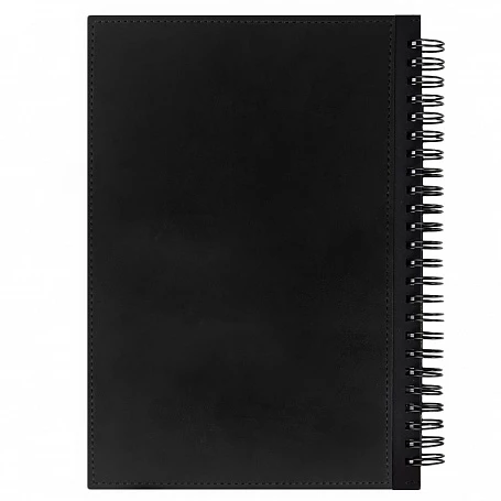 Ежедневник Notera Maxi, недатированный, черный