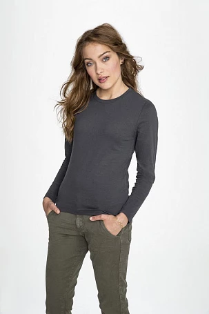 Футболка с длинным рукавом Imperial LSL Women, красная