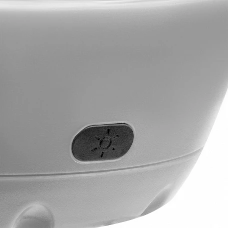 Бутылка для воды Torsta Light с колонкой и светильником, серая