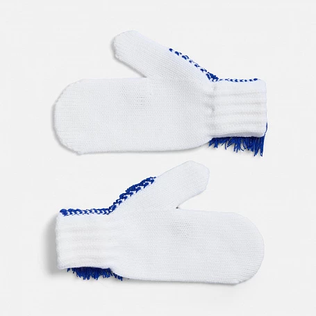 Варежки «Игогошки», с синей гривой