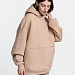 Худи Kulonga Oversize, бежевое (песочное)