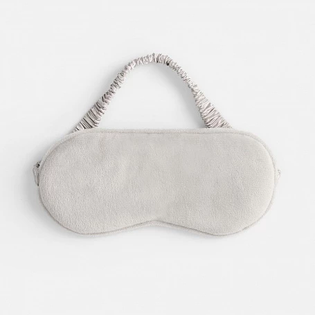Двухстороняя маска для сна Veluto, серая